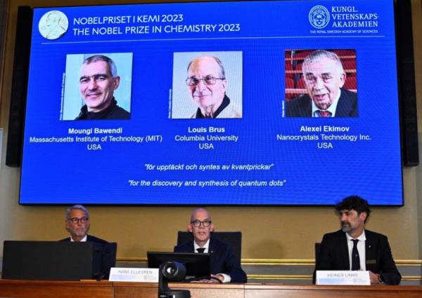 Nobel Chemistry prize awarded for discovery of quantum dots that bring colour to LED lights